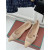 Loro Piana Women's Primula Flat Barefoot Sandals / Flesh