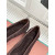 Loro Piana Women's Primula Flat Barefoot Suede Sandals / Old Red Sandalwood