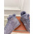 Loro Piana Women's Fleece-l/ed High-Top Suede Sneakers / Purple