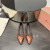 Loro Piana Women's Primula Flat Barefoot Sandals / Tortoiseshell