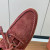 Loro Piana Men/Women's Sea-Sail Walk Moccas/ Flat Shoes / Burgundy
