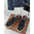 Loro Piana Men/Women's Tennis Walk Suede Sneakers / Black