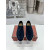 Loro Piana Men/Women's Summer Walk Moccas/ Flat Shoes / Navy Blue