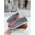 Loro Piana Men/Women's Summer Walk Moccas/ Flat Shoes / Frozen Blue