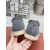 Loro Piana Men/Women's Summer Walk Moccas/ Flat Shoes / Frozen Blue