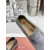 Loro Piana Men/Women's Summer Walk Moccas/ Flat Shoes / Gray