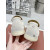 Loro Piana Men/Women's Summer Walk Moccas/ Flat Shoes / Off-White