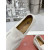 Loro Piana Men/Women's Summer Walk Moccas/ Flat Shoes / Apricot