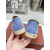 Loro Piana Men/Women's Summer Walk Moccas/ Flat Shoes / Purple