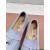 Loro Piana Women's Summer Charms Walk Moccas/ Flat Shoes / Purple