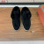 Loro Piana Men/Women's Open Walk Fleece-l/ed Ankle Boots / Black