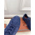 Loro Piana Women's Suede Sneakers / Blue