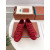 Loro Piana Women's Suede Sneakers / Red