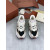 Loro Piana Men's Sports Shoes / Beige/Black Collaboration With New Balance