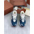 Loro Piana Men's Sports Shoes / Blue Collaboration With New Balance