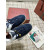 Loro Piana Men's Tennis Walk Fleece-l/ed Sneakers / Blue