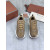 Loro Piana Men's Cairn Walk Sports Shoes / Yellowish Brown