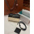 Loro Piana Women's Extra Small Rattan Pocket Bag / Malt/Black