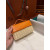 Loro Piana Women's Extra Small Rattan Pocket Bag / Malt/Bright Orange