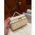 Loro Piana Women's Extra Small Rattan Pocket Bag / Malt/Whisper White