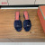 Loro Piana Women's Summer Charms Sandals / Dark Blue