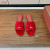Loro Piana Women's Summer Charms Flat Sandals / Bright Red