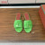 Loro Piana Women's Summer Charms Flat Sandals / Grassy Green