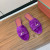Loro Piana Women's Summer Charms Flat Sandals / Purple