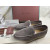 Loro Piana Summer Walk Loafer Unisex Suede Classic Beige